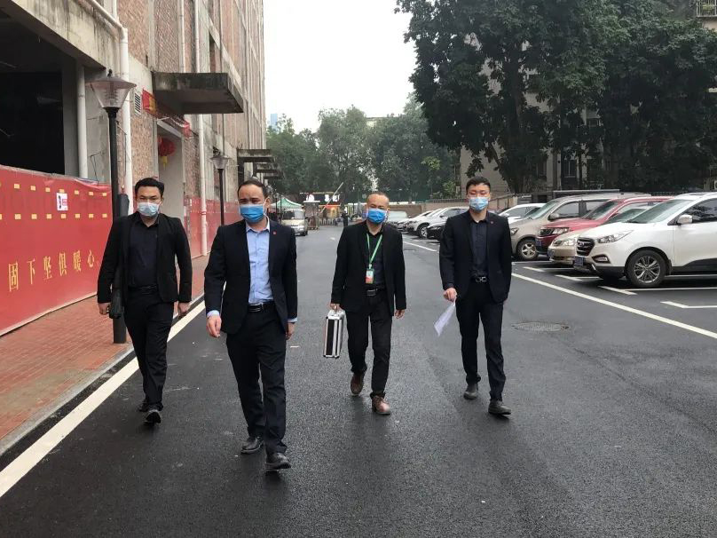 南鷹苑工地巡檢，打好復(fù)工第一戰(zhàn)